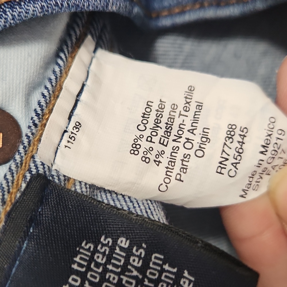 Madewell 10" High Riser Skinny Jeans - 25 - Picture 10 of 10